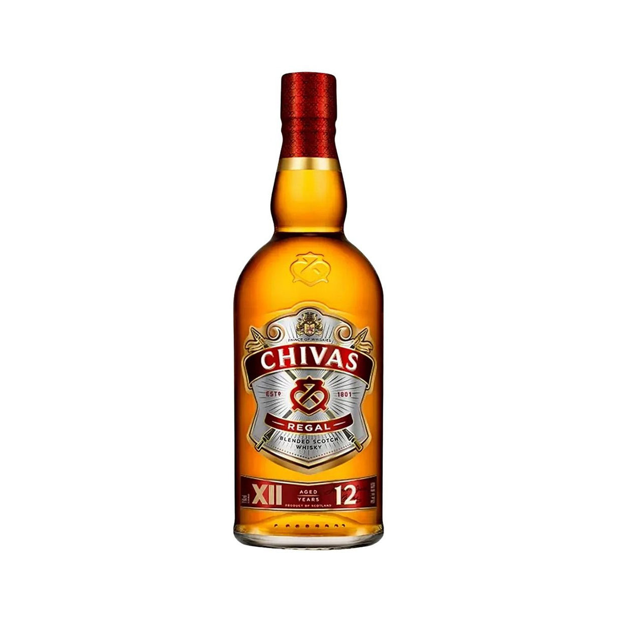 Chivas Regal 12 Year Blended Scotch Whisky – 750ml