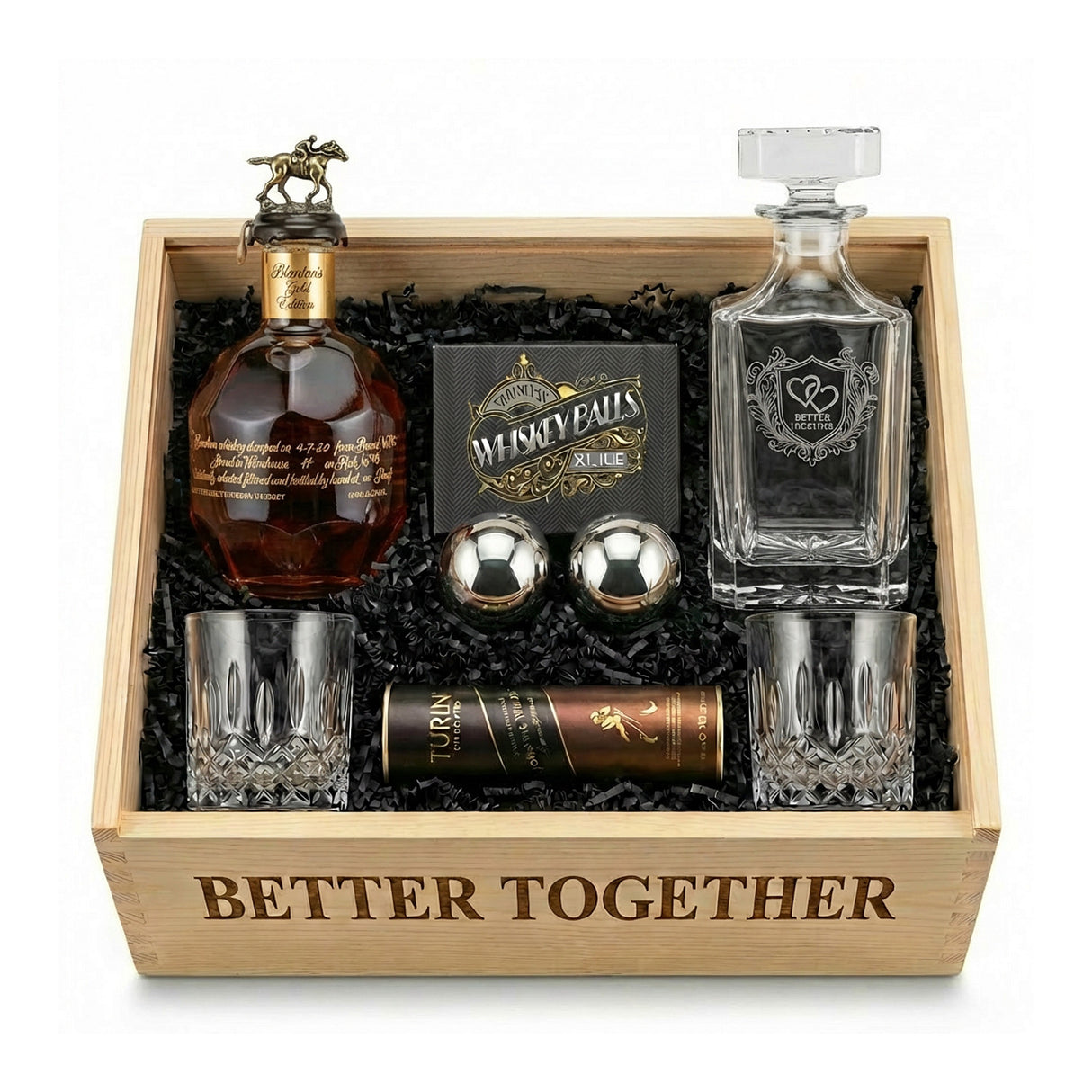 Blanton's Gold U.S. Release – Bourbon Date Night "Better Together" Gift Crate