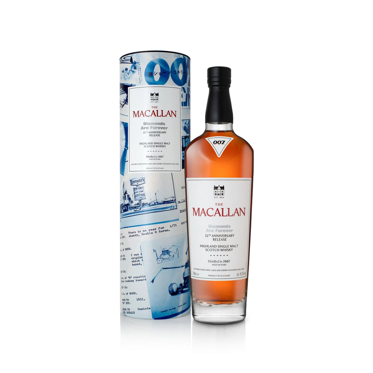 The Macallan Diamonds Are Forever 18 Year Old Limited Edition Scotch 700ml