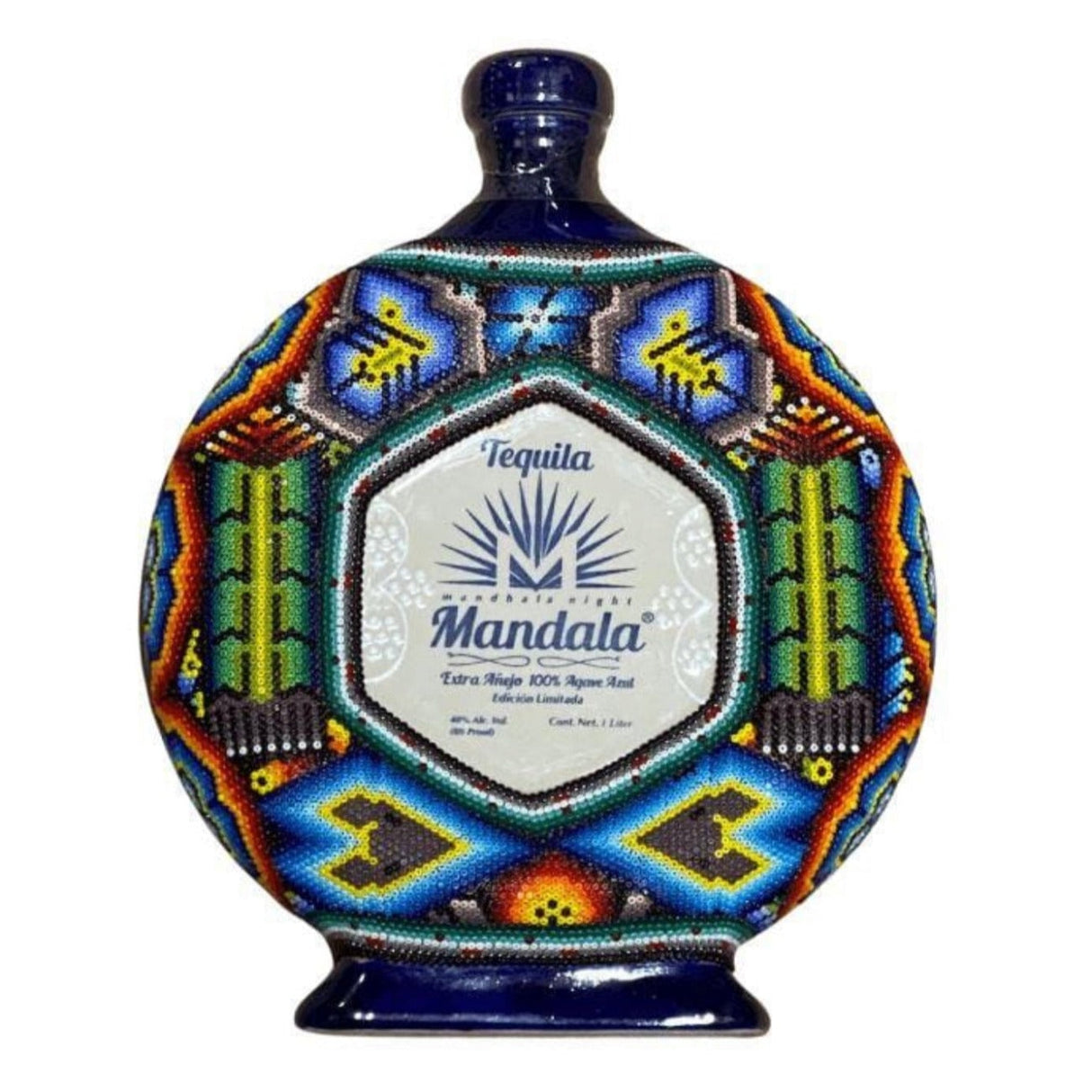 Mándala Extra Añejo Arte Huichol Tequila 1L