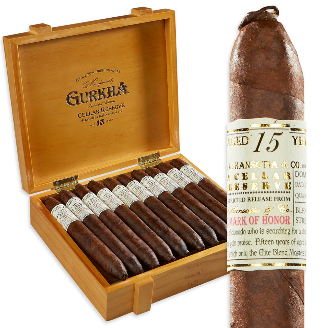 Gurkha 15 Year Cellar Reserve Single Cigar