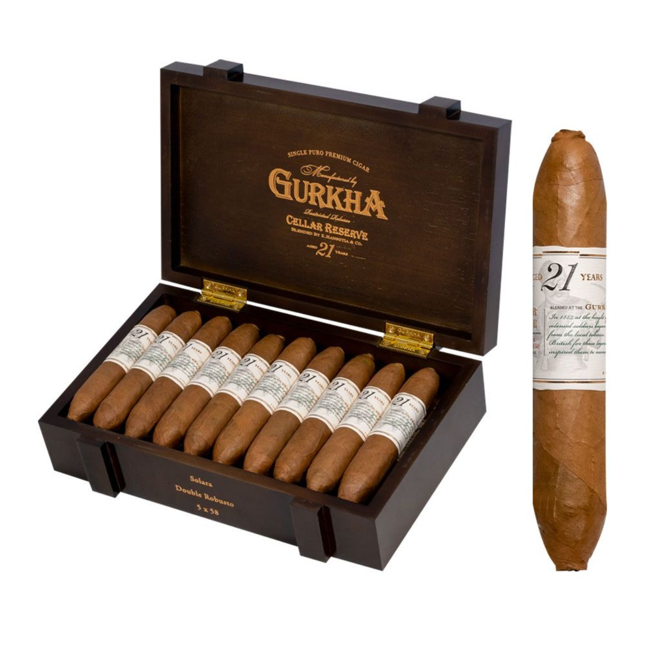 Gurkha 21 Year Cellar Reserve Single Cigar