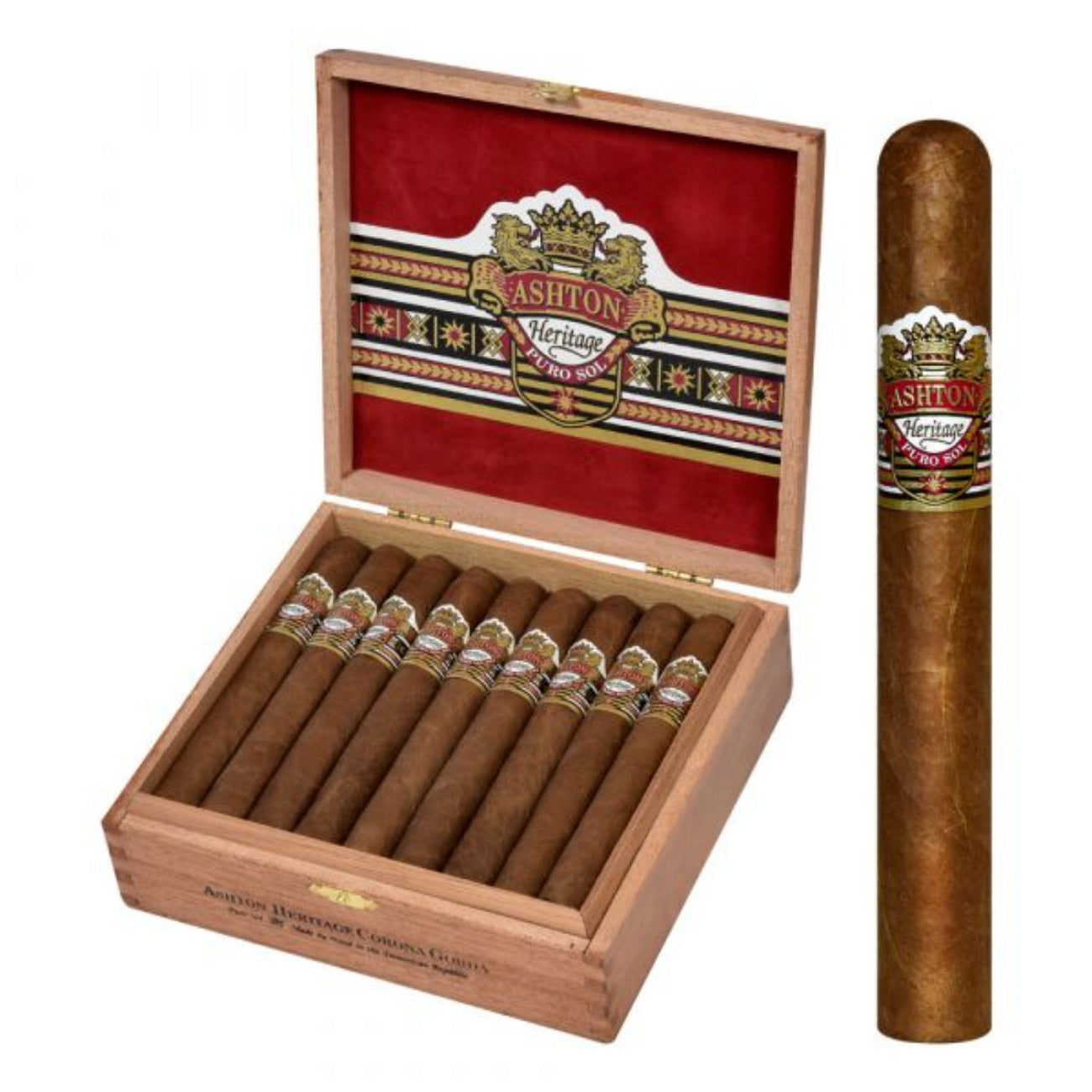 Ashton Heritage Belicoso Puro Sol Single Cigar