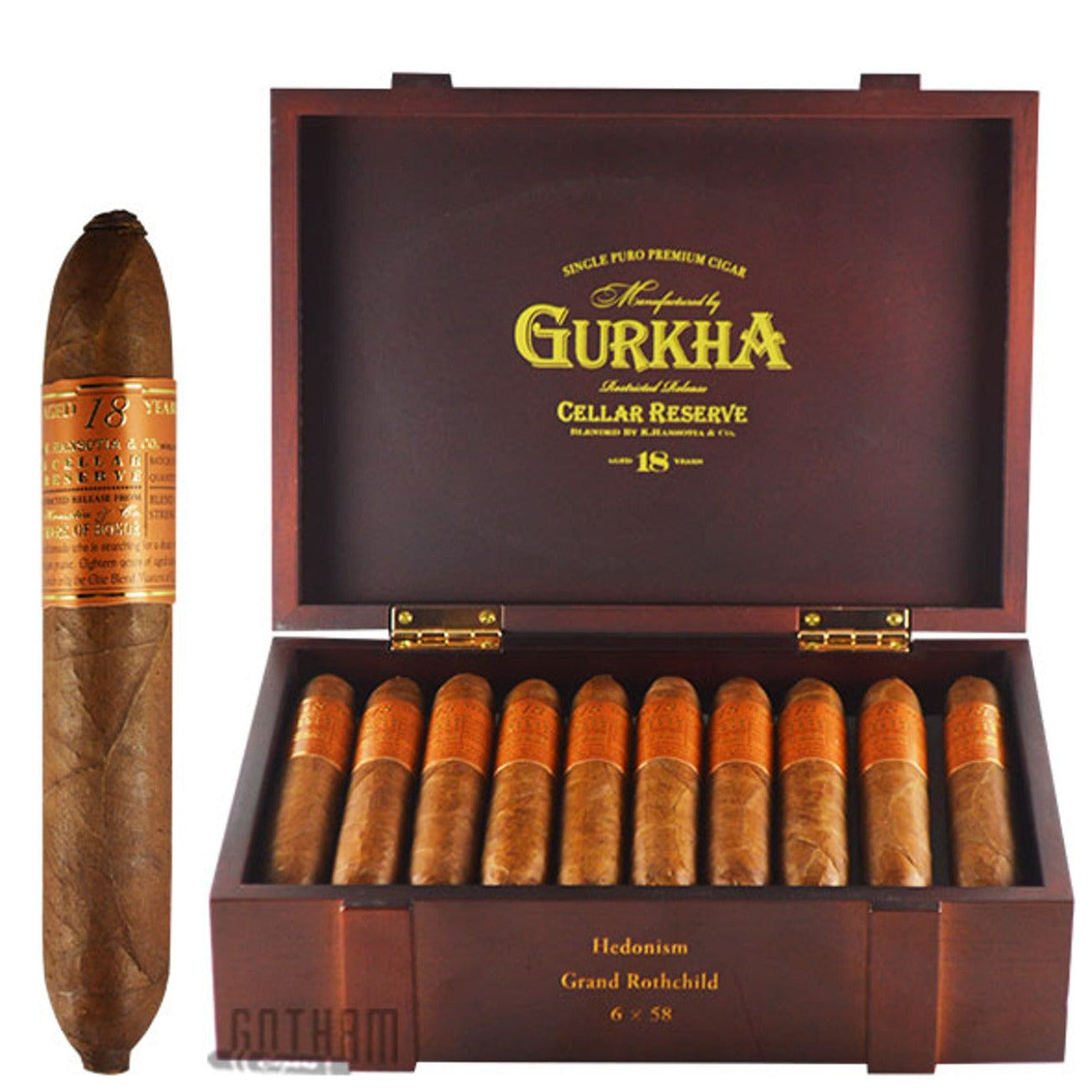 Gurkha 18 Year Cellar Reserve Single Cigar