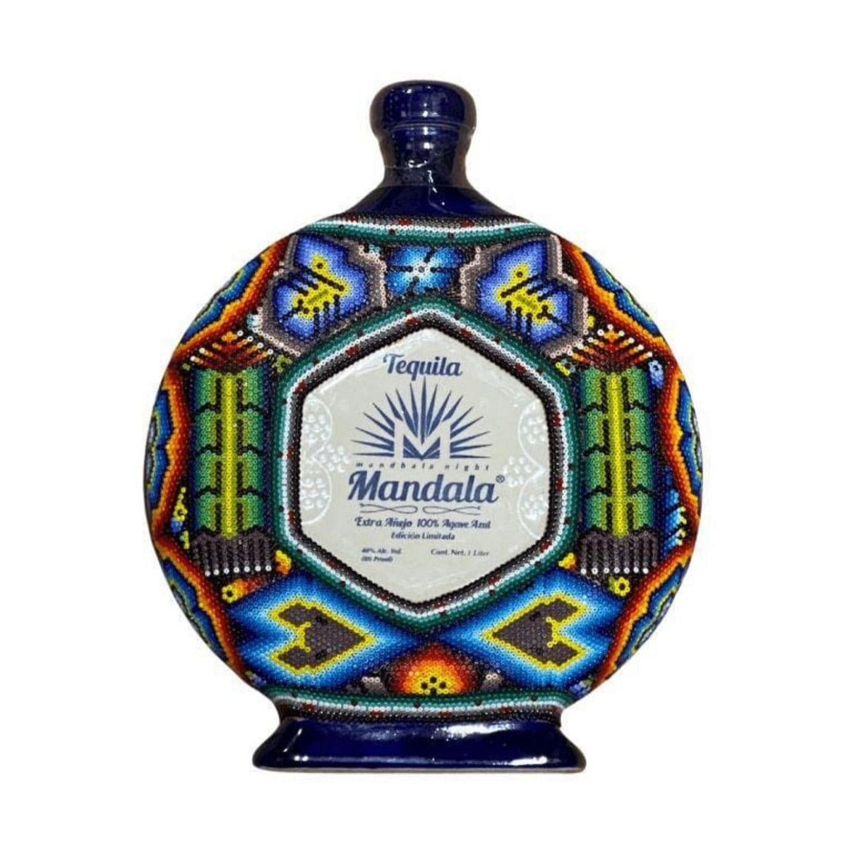 Mándala Extra Añejo Arte Huichol Tequila 1L