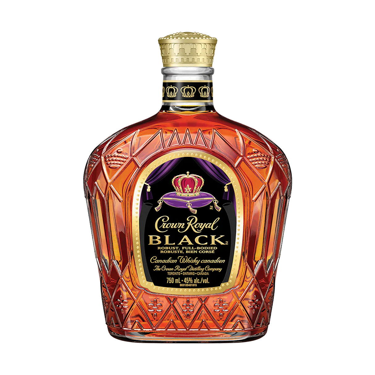 Crown Royal Black Canadian Whisky 750ml