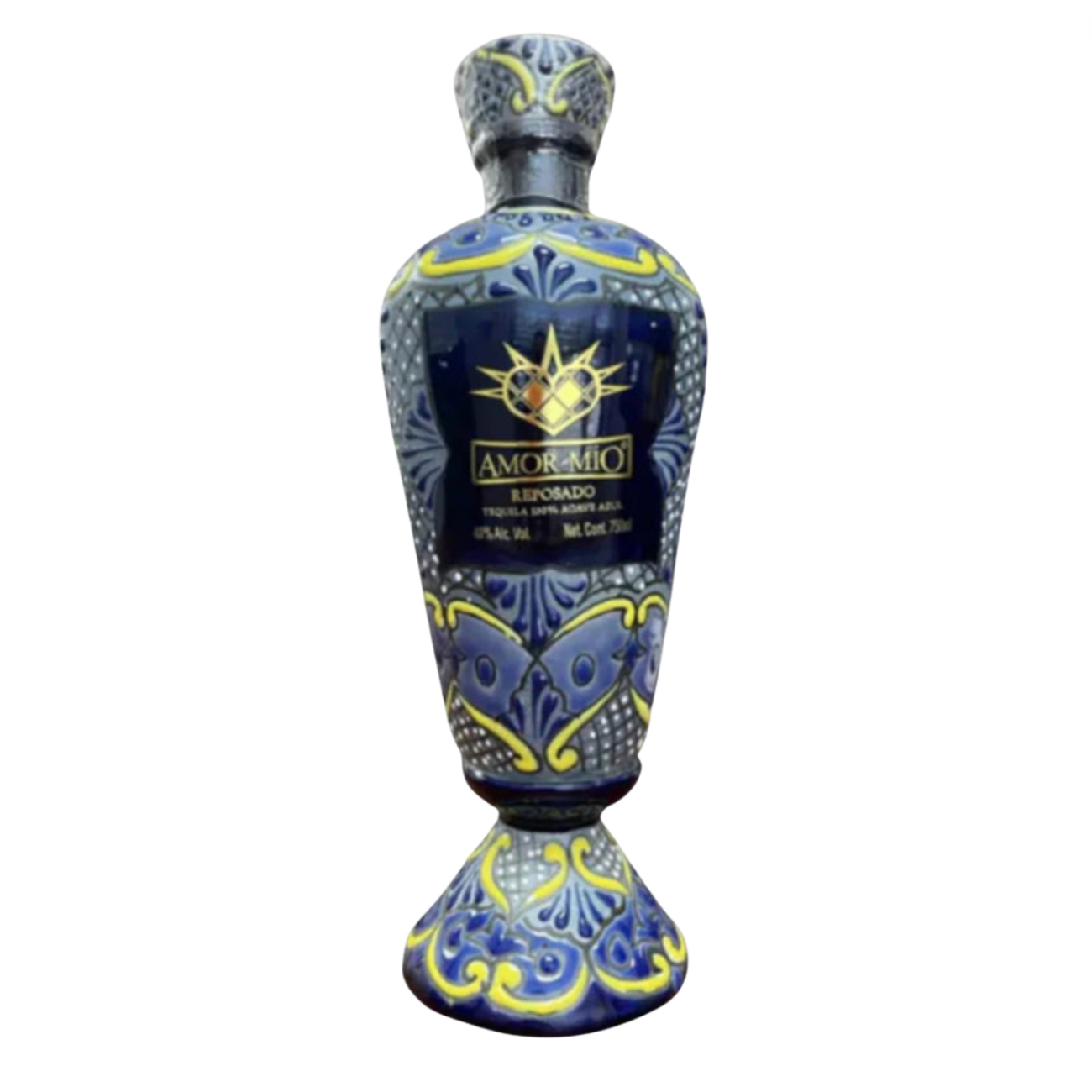 Amor Mio Reposado Ceramic Tequila 750ml