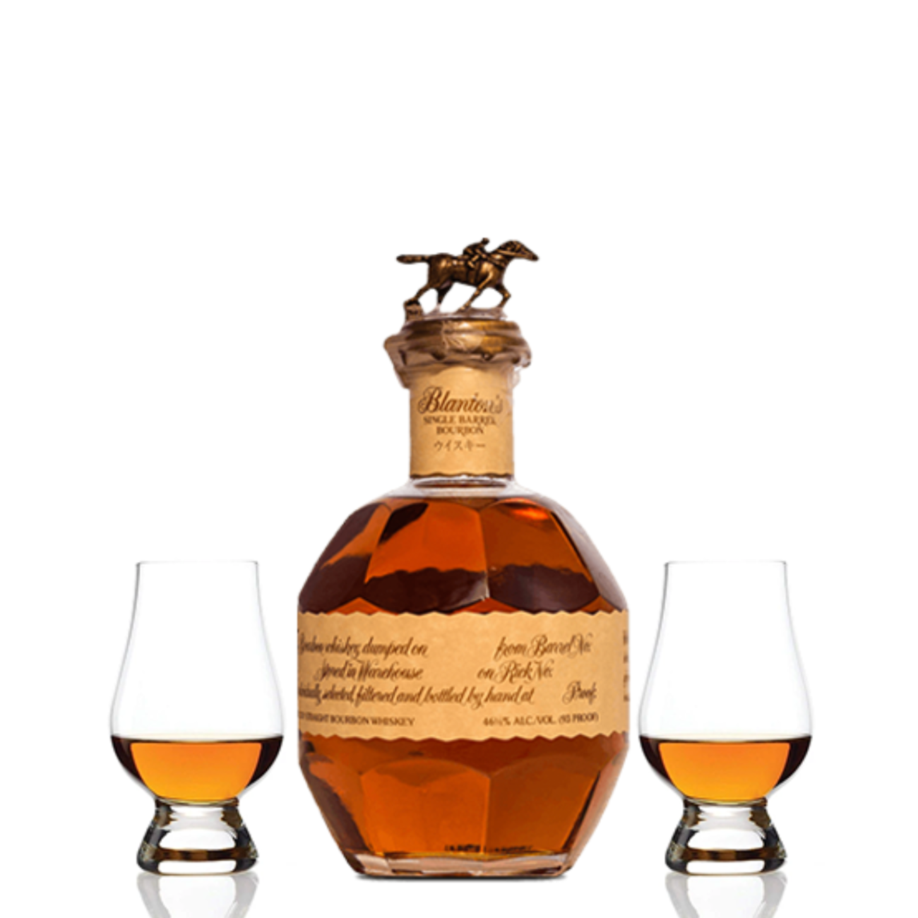 Blanton's Single Barrel Bourbon Whiskey 750ml Gift Set Blanton's Single Barrel Bourbon Whiskey 750ml Gift Set