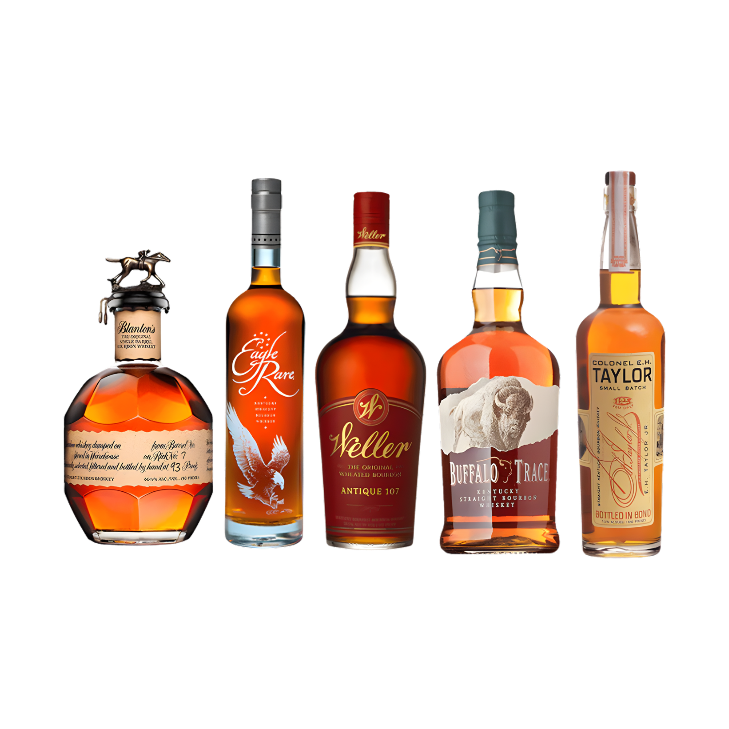 Collector bourbon bundle with Blanton&