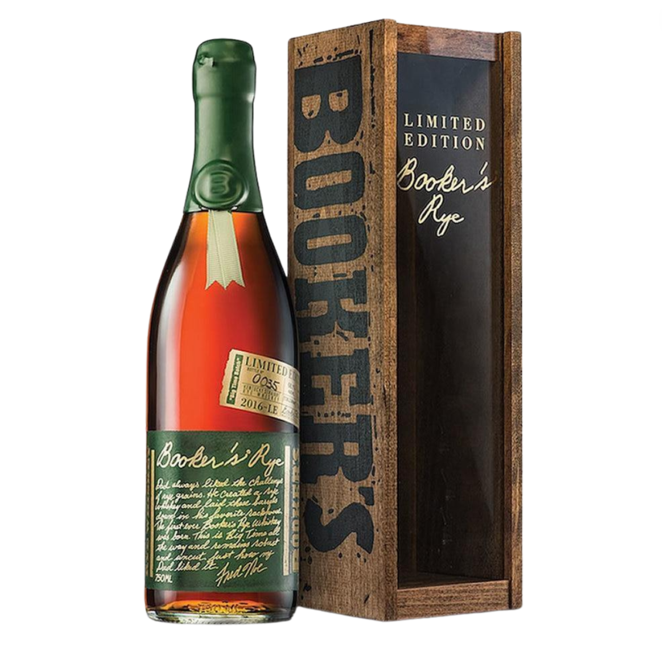 Booker’s Rye Whiskey – Limited Edition 750ml