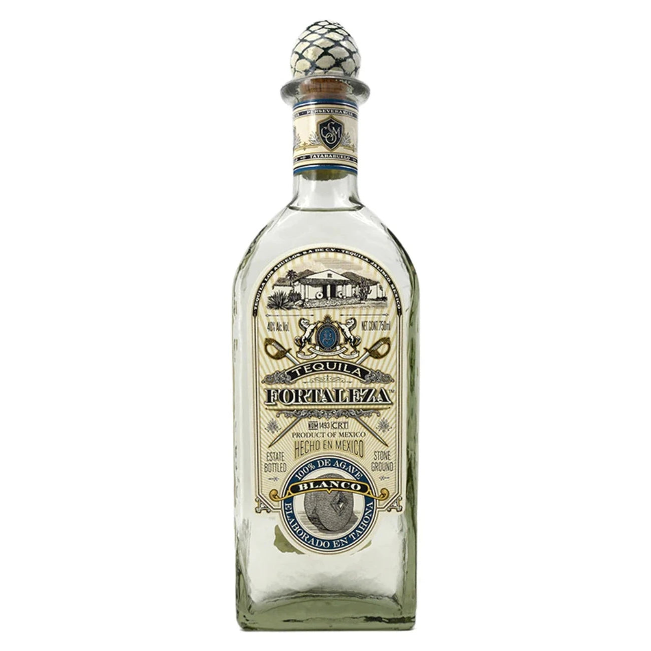 Fortaleza Blanco Lot 200B Tequila 750ml – Tahona Crafted Limited Lot