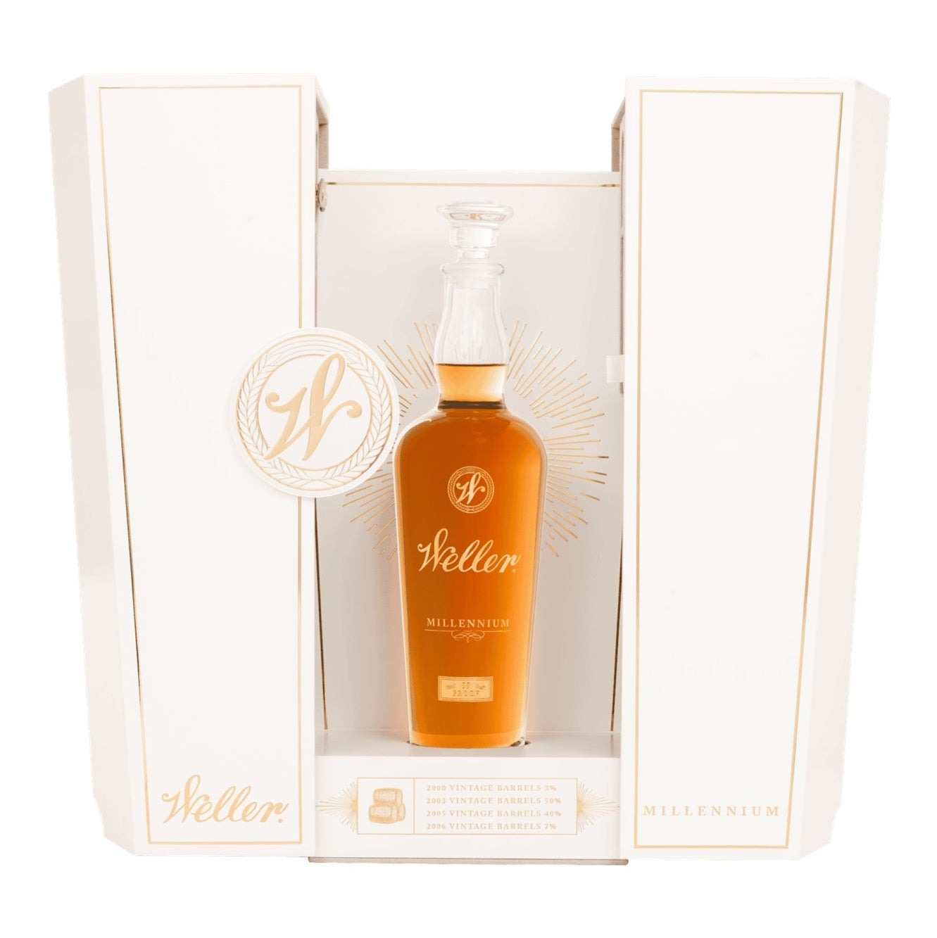 W.L. Weller Millennium Edition Bourbon Whiskey