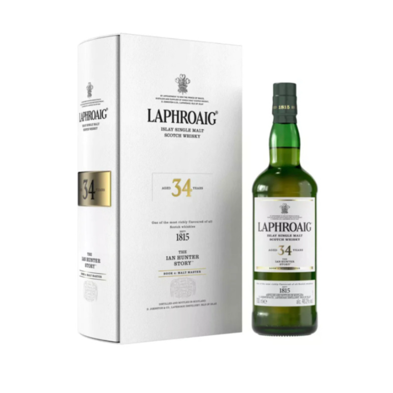 Laphroaig The Ian Hunter Story Islay Single Malt Scotch Whisky “Book” Edition 750ml