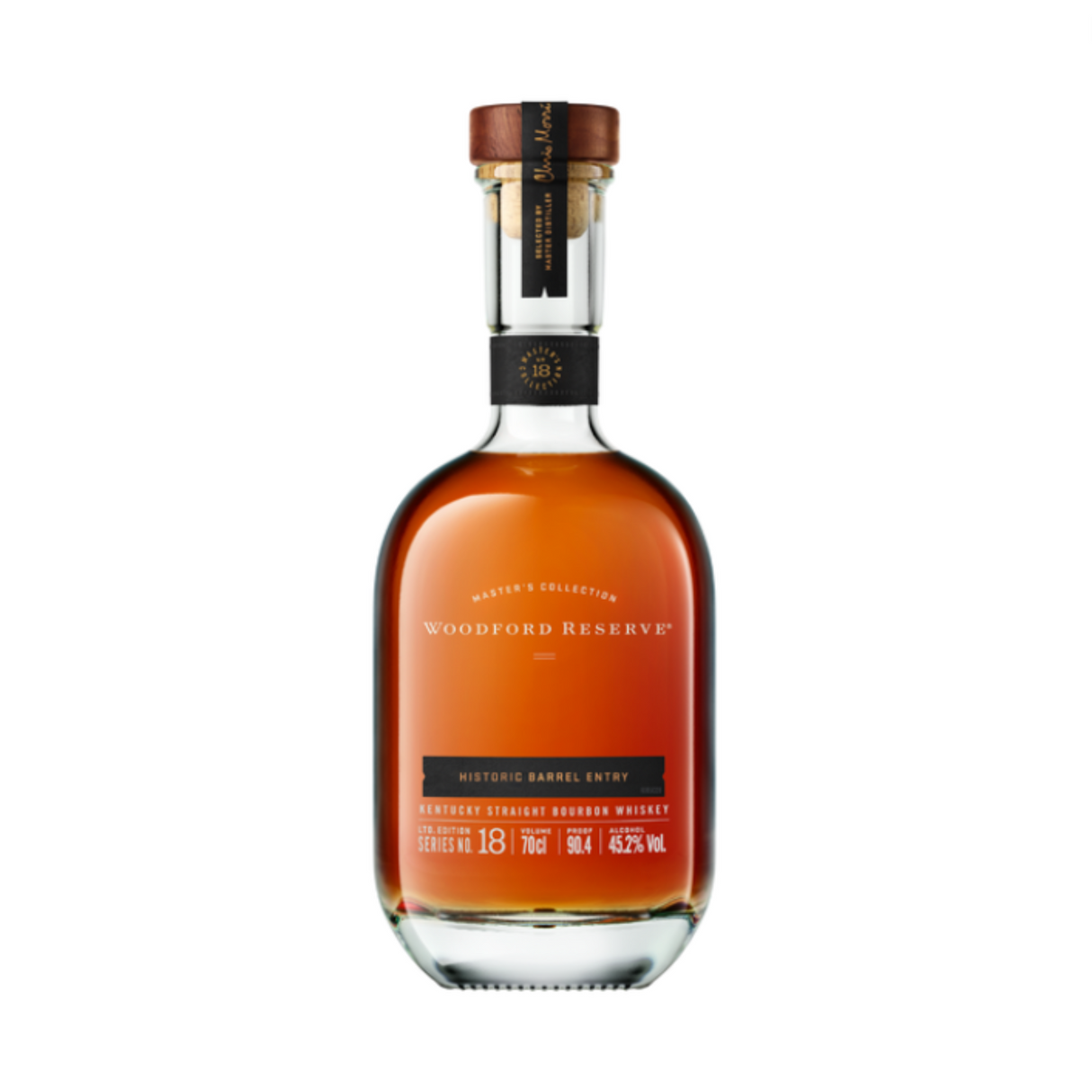 Woodford Reserve Historical Barrel Entry Bourbon Whiskey