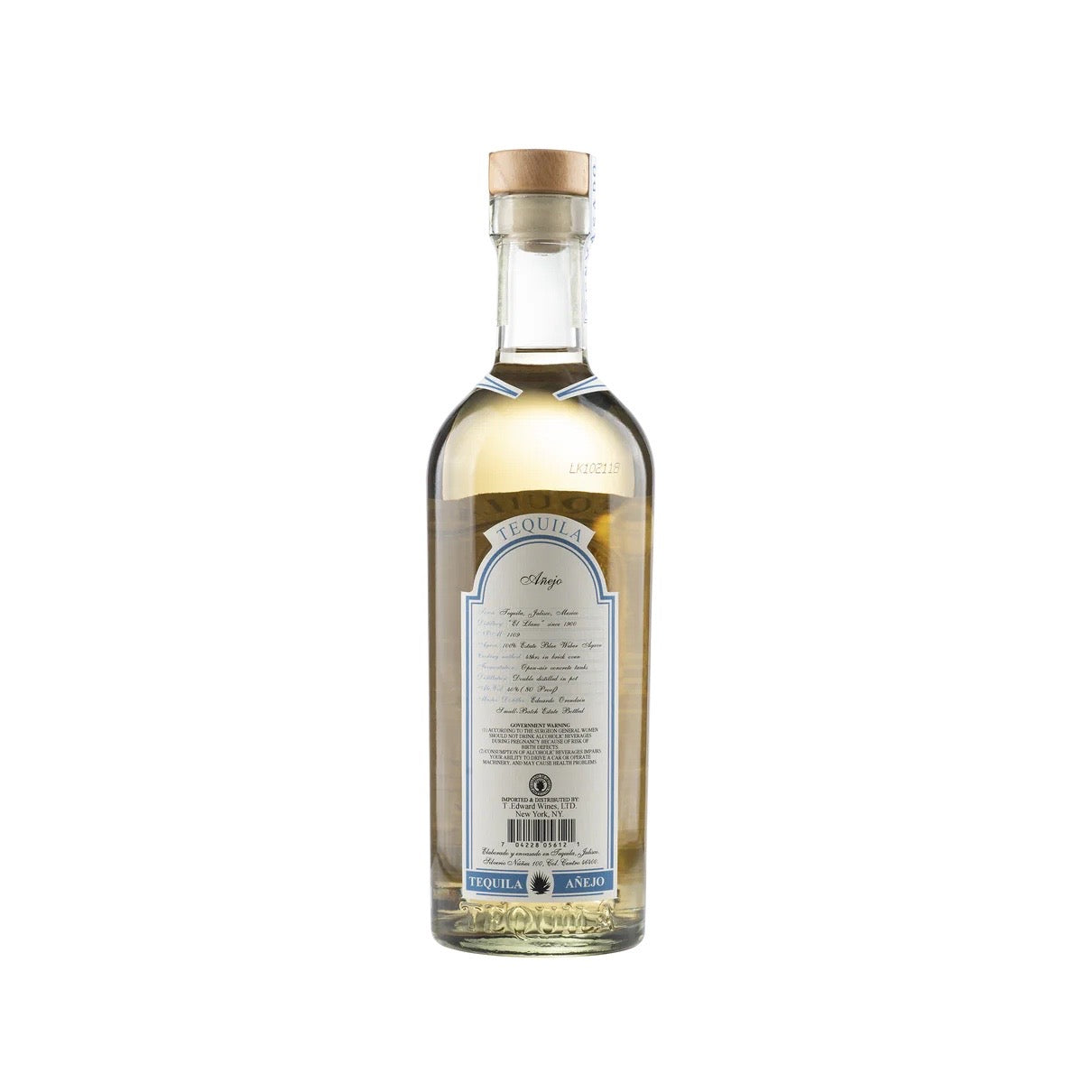 Arette Artesanal Suave Añejo Tequila 750ml Limited back