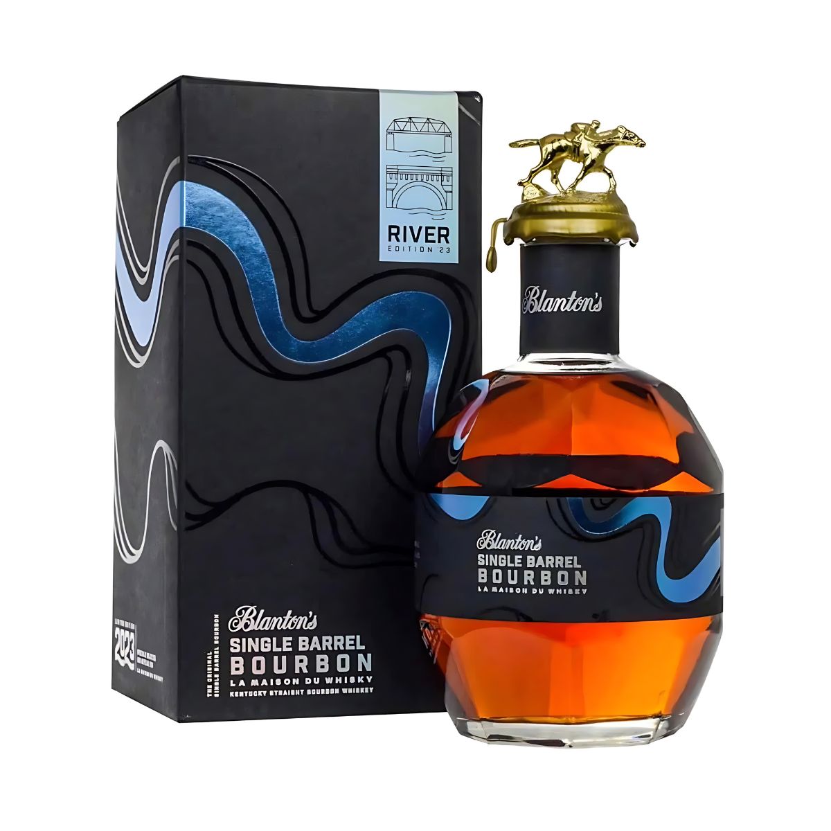 Blanton's 2023 La Maison du Whisky River Edition Single Barrel Bourbon – 700ml (France Release)