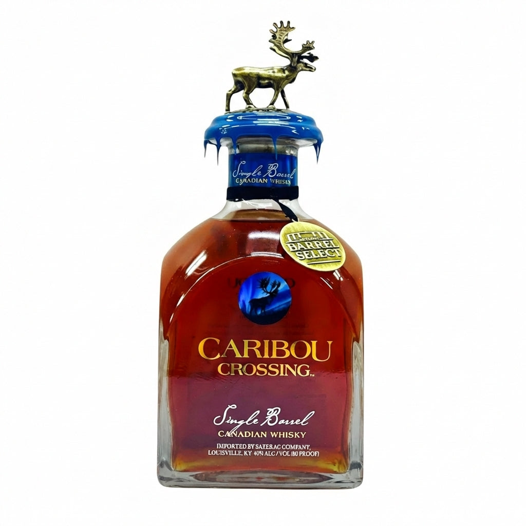 Caribou Crossing Single Barrel Canadian Whisky Barrel Select 750ml bottle