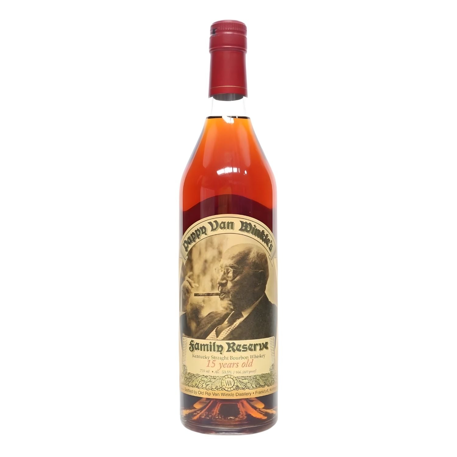 Pappy Van Winkle Family Reserve 15 Year Bourbon Whiskey Santa Edition 2017 Release 750ml – collector’s edition from Rare Bourbon Shop