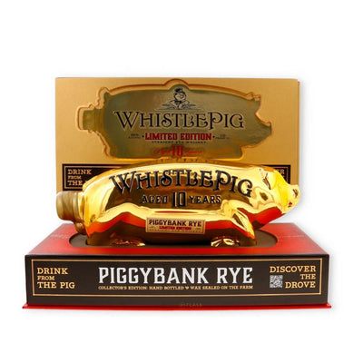 WhistlePig PiggyBank Rye 10 Year Gold Edition