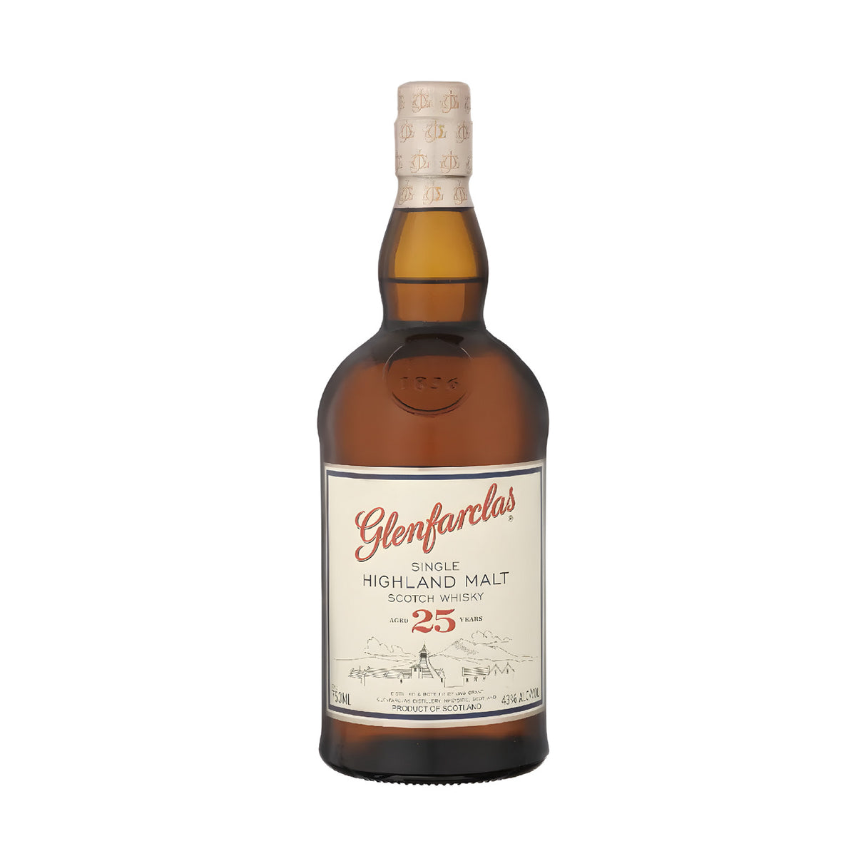 Glenfarclas 25 Year Single Malt Scotch Whisky (750ml)