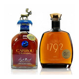 1792 Full Proof Bourbon & Caribou Crossing Single Barrel Canadian Whisky - Barrel Select Bundle (2 x 750ml)