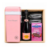 Veuve Clicquot Brut Rose Champagne Gift Crate with Cooler 750ml - Collector Gift Selection