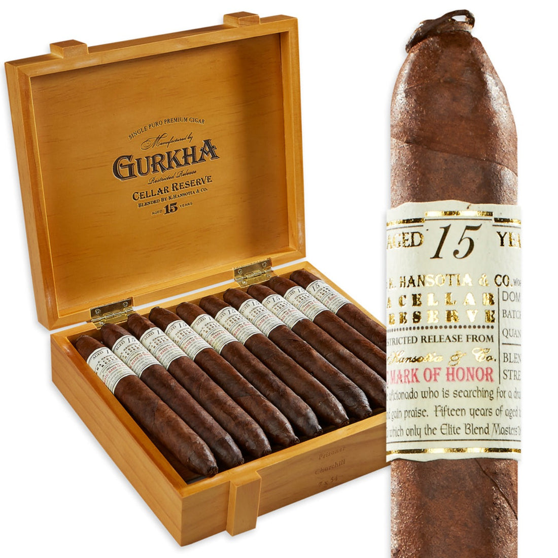 Gurkha 15 Year Cellar Reserve Single Cigar