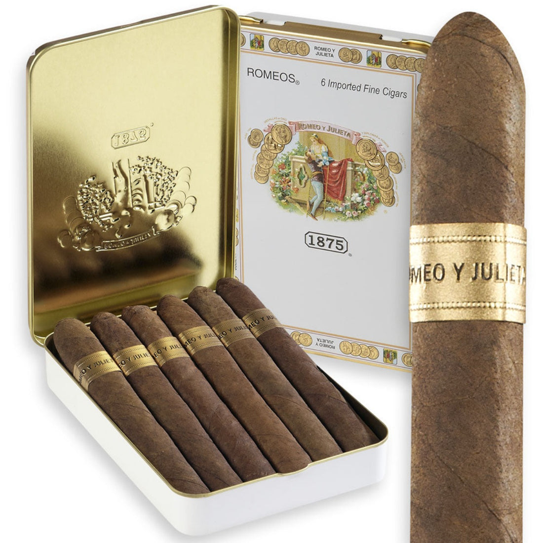 Romeo y Julieta Romeos 6-Pack Single Cigar