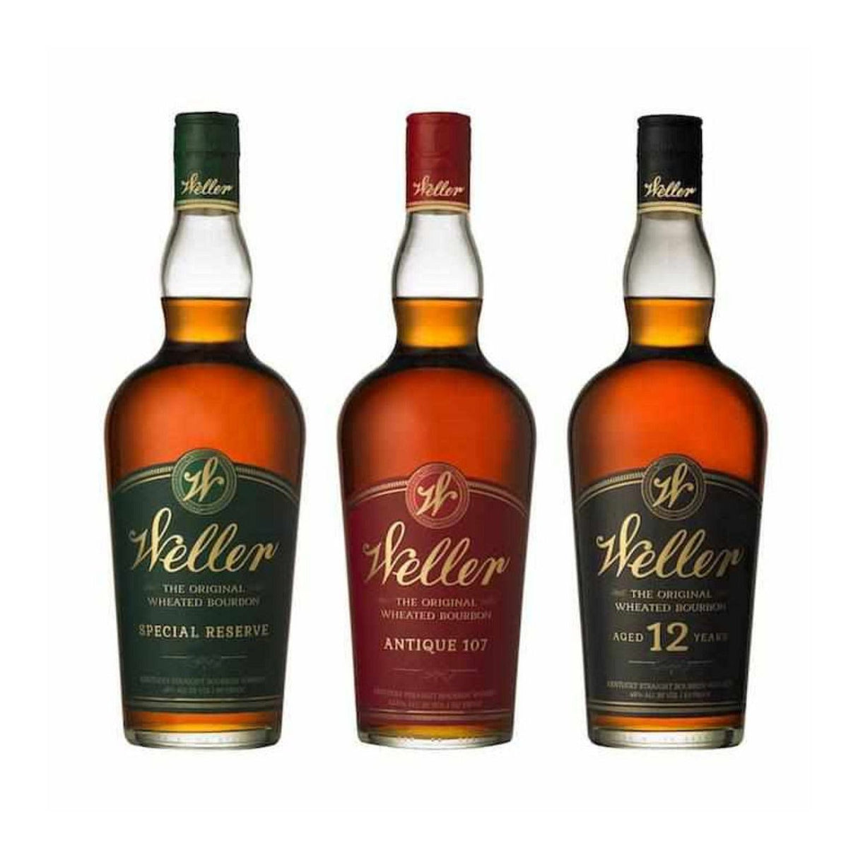 W.L. Weller Starter Bundle – Special Reserve, Antique 107 & 12 Year (3 x 750ml)