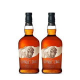 Buffalo Trace Dual Pack - Bourbon Whiskey 2 x 750ml gift crate with gift crate contents