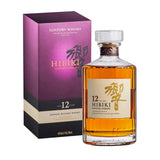 Hibiki 12 Year Blended Japanese Whisky 700ml bottle