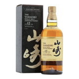 The Yamazaki 12 Year Single Malt Japanese Whisky bottle