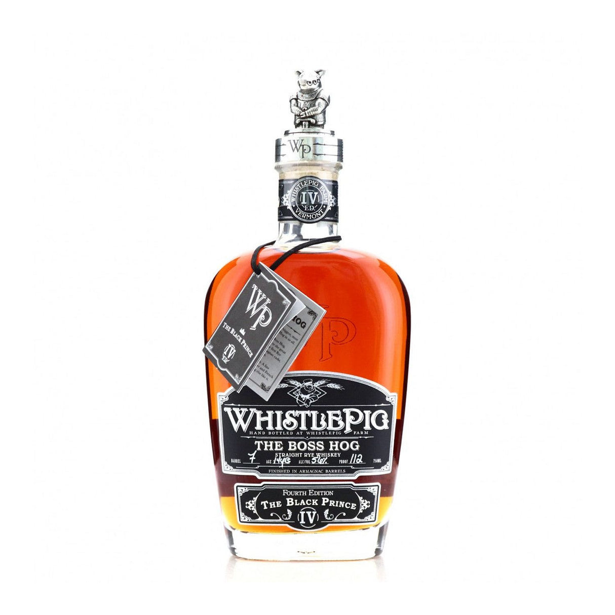 WhistlePig The Boss Hog Black Prince 4th Edition Straight Rye Whiskey