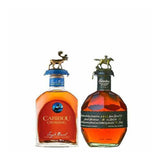 Blanton's Black and Caribou Crossing Bourbon Whiskey Bundle