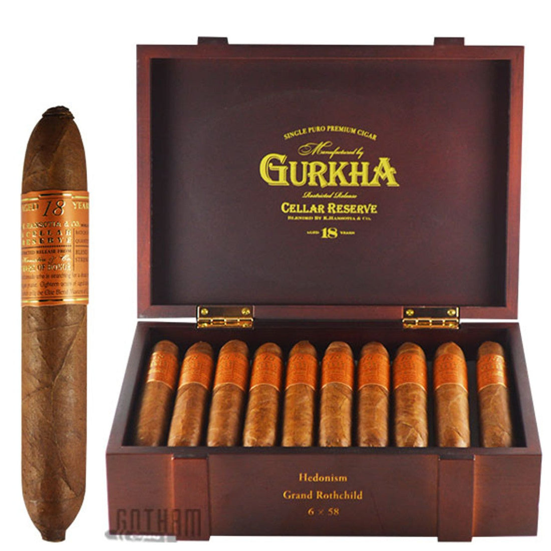 Gurkha 18 Year Cellar Reserve Single Cigar