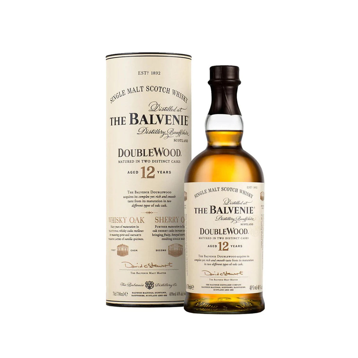 The Balvenie 12 Year DoubleWood Single Malt Scotch Whisky