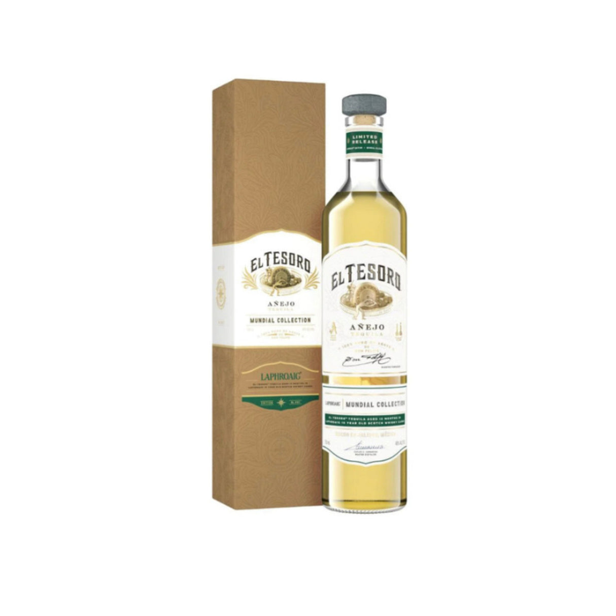 El Tesoro Añejo Tequila Mundial Edition – Laphroaig Barrel 750ml