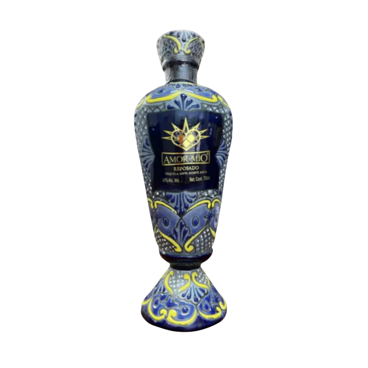 Amor Mio Reposado Ceramic Tequila 750ml