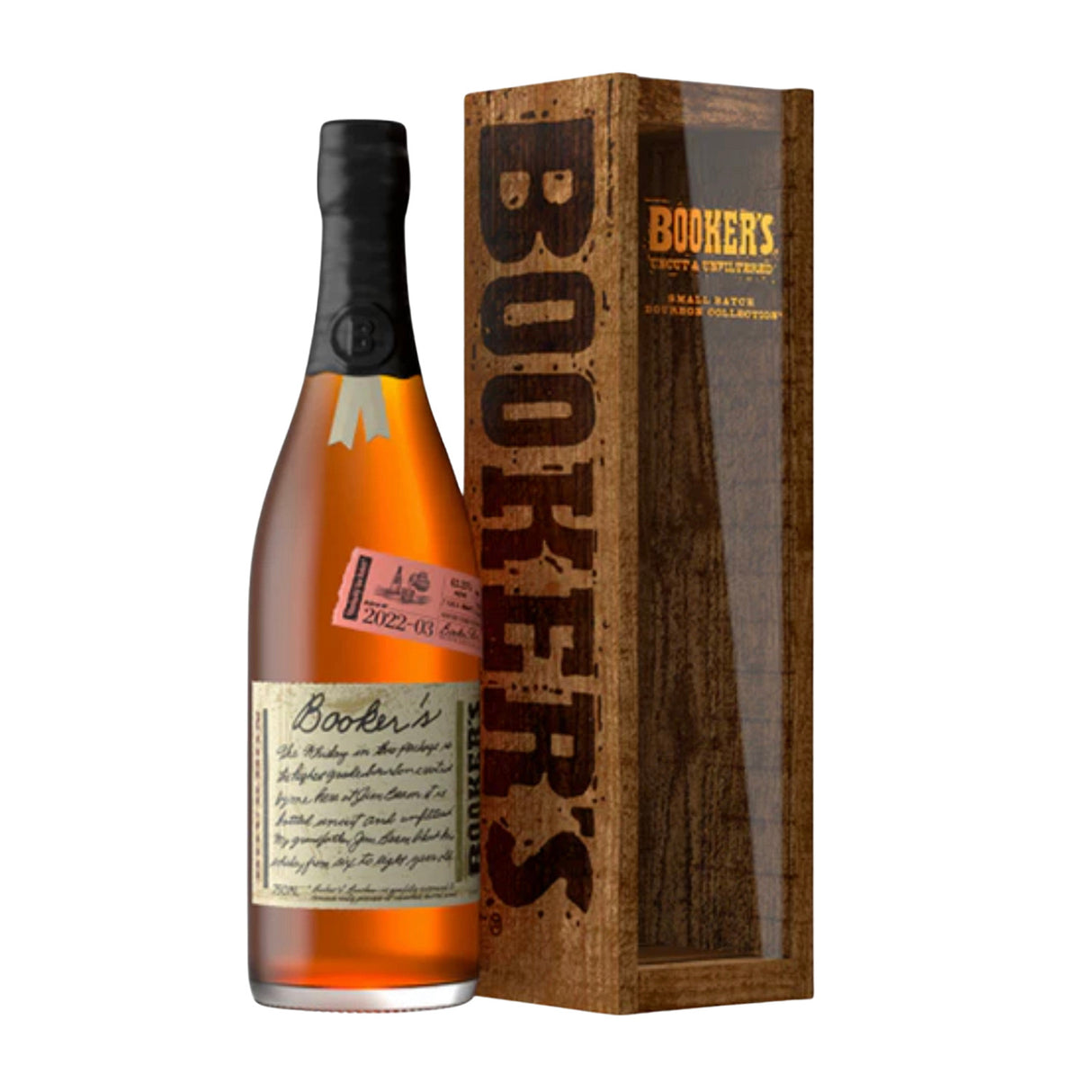 Booker’s “Kentucky Tea Batch” Bourbon Whiskey 750ml