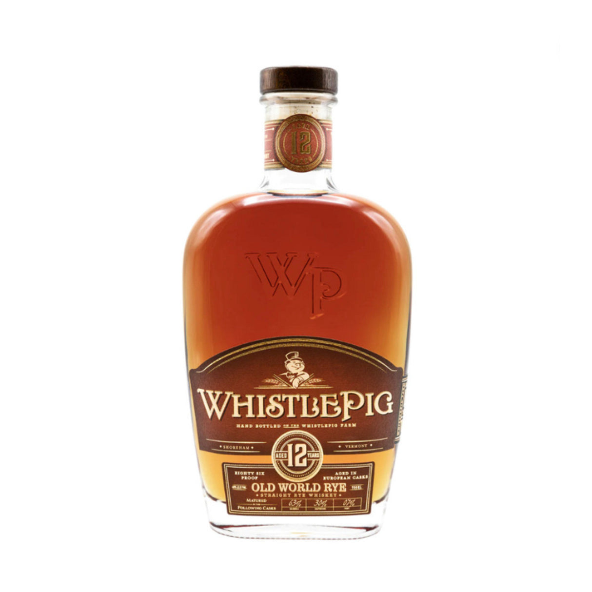 WhistlePig Old World Rye Whiskey Aged 12 Years
