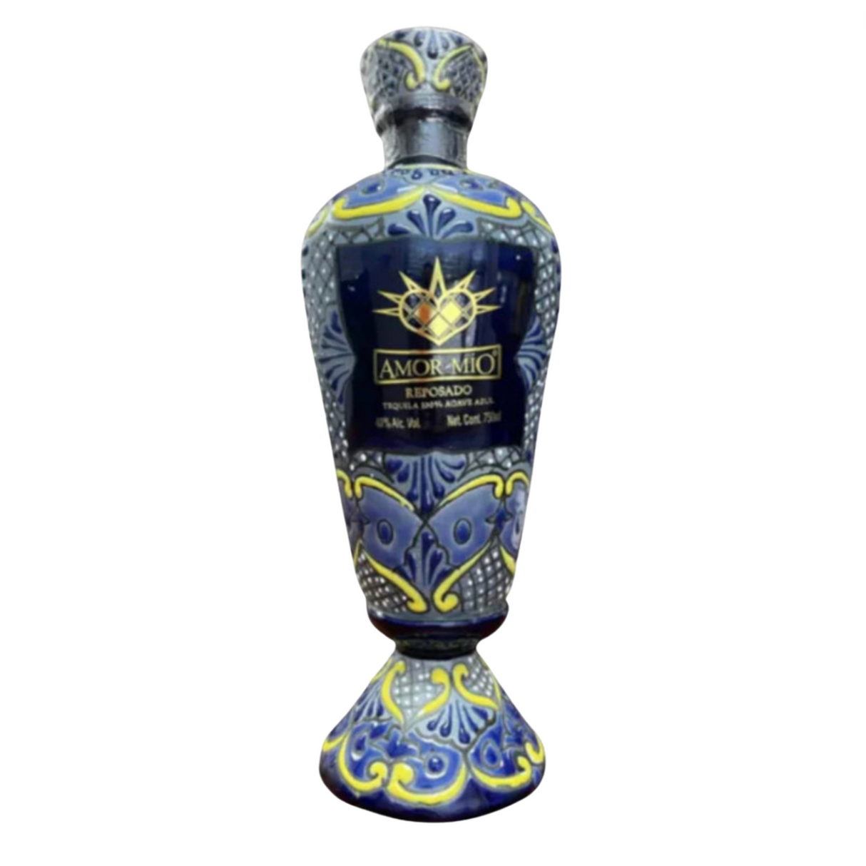 Amor Mio Reposado Ceramic Tequila 750ml