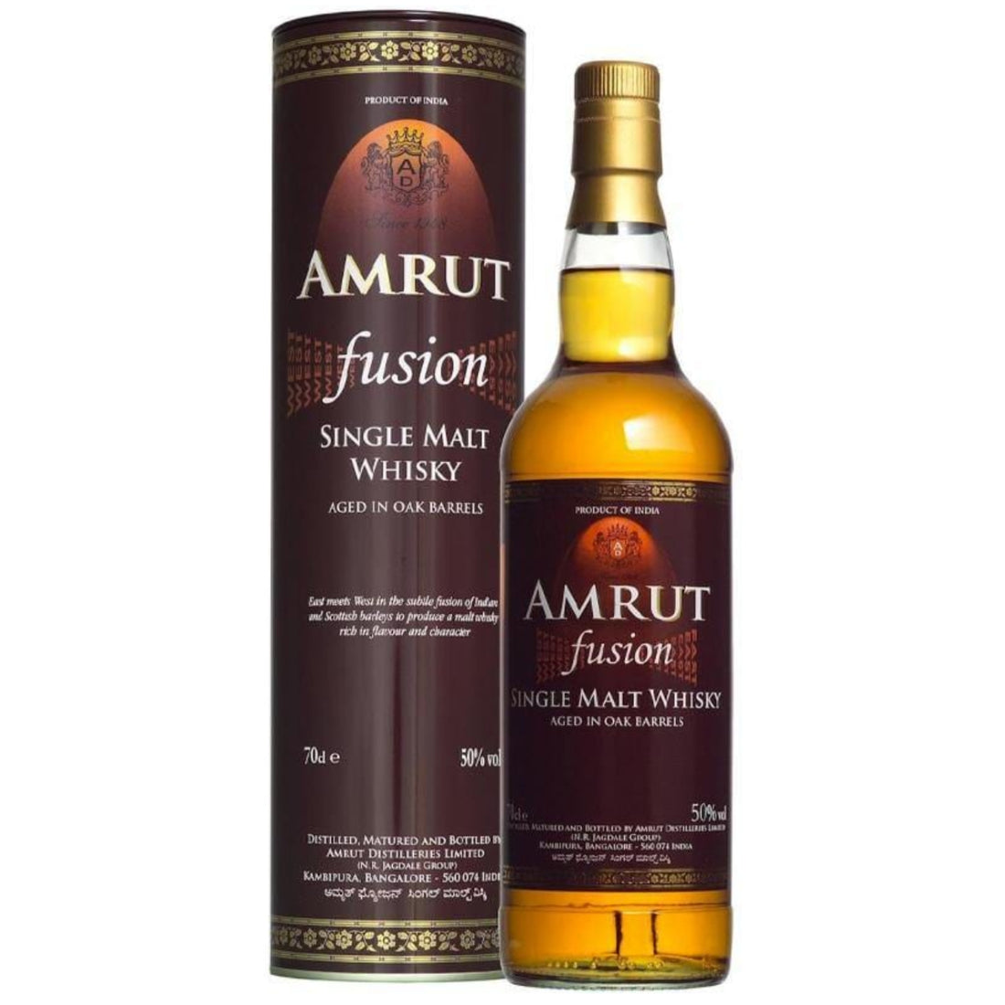 Amrut Fusion Single Malt Whisky 750ml