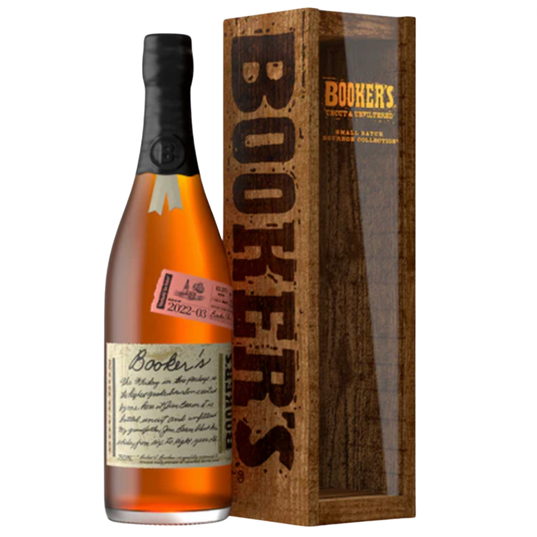 Booker’s “Kentucky Tea Batch” Bourbon Whiskey 750ml