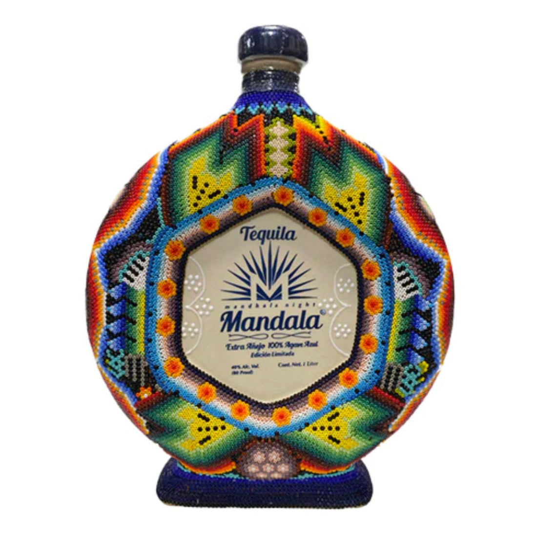 Mándala Extra Añejo Arte Huichol Tequila 1L