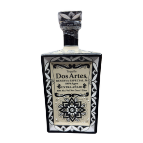 Dos Artes Reserva Especial 36 Extra Anejo Tequila 1 liter bottle front view