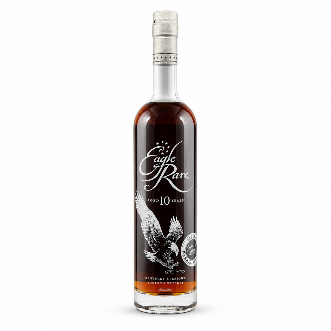 Eagle Rare 10 Year Barrel Select bourbon whiskey collectible bottle