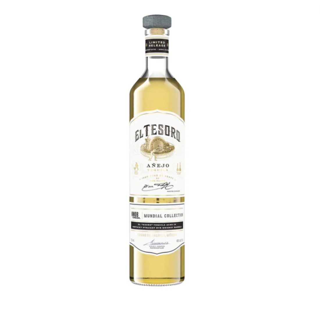 El Tesoro Añejo Tequila Mundial Edition – Knob Creek Barrel 2023 750ml