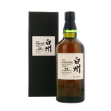 Hakushu 25 Year Old Japanese whisky bottle with box