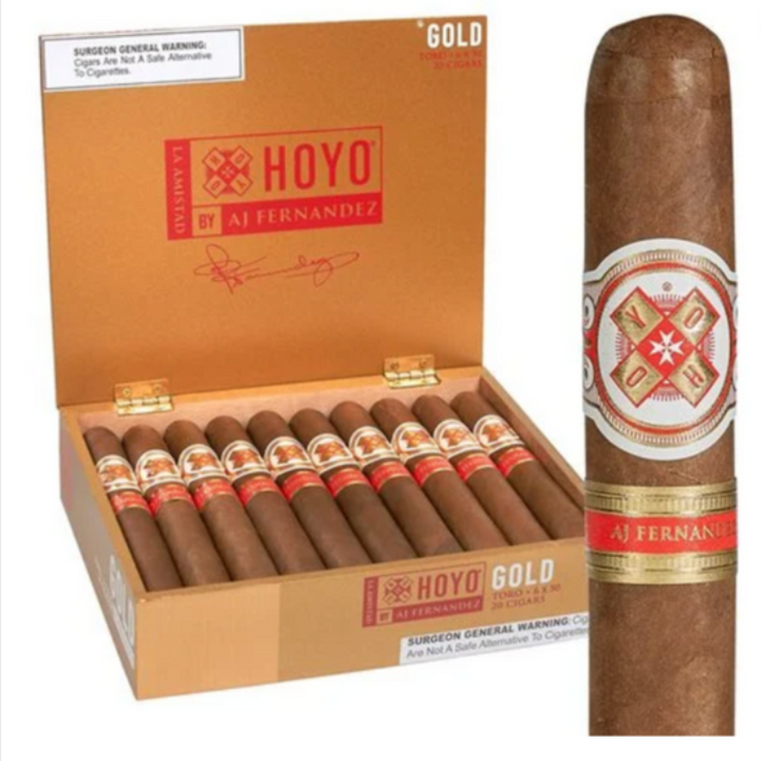 Hoyo La Amistad Gold by AJ Fernandez Robusto Single Cigar