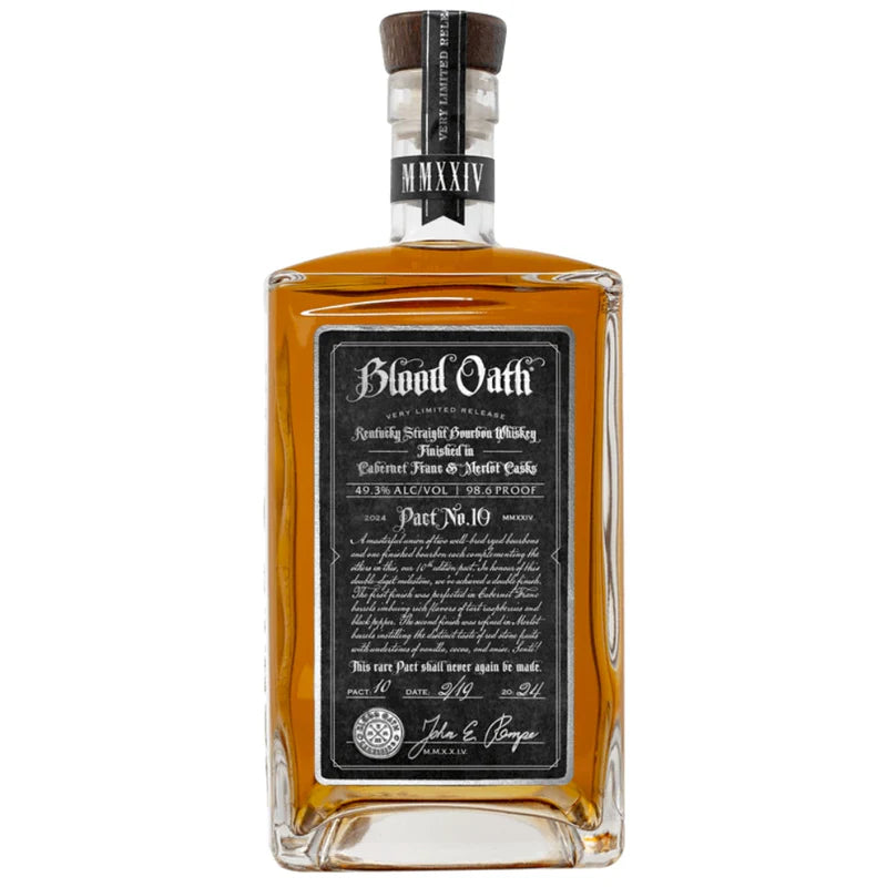 Blood Oath Pact No. 10 Bourbon Whiskey 750ml